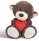 NICI Plüschtier Love Bär Junge mit Herz 30 cm – Kuscheltier Teddybär mit Herz für die Liebsten – Flauschiges Teddy-Stofftier zum Kuscheln, Spielen und Schlafen – Gemütliches Schmusetier I 44429