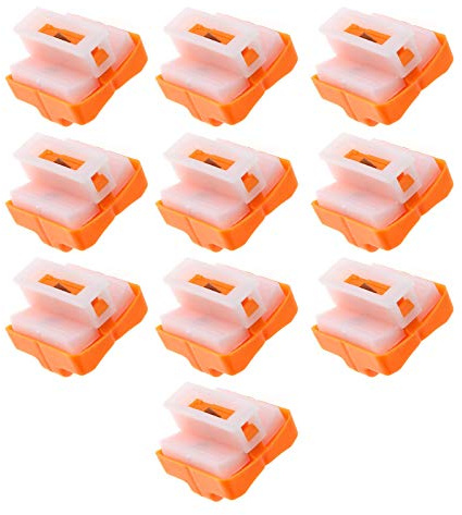 OTOTEC Lot de 10 lames de coupe papier A4 de rechange pour photo Orange avec design de pression sûre