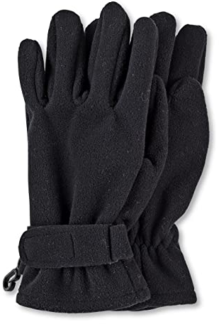 Sterntaler Unisex Kinder Fingerhandschuh Cold Weather Gloves, Schwarz, 5 EU