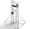 Profigerüst: ALTEC AluKlik® 2.0 600, Arbeitshöhe 6m | TÜV | Made in Germany | inkl. Ø150mm Rollen, Alu Gerüst Rollgerüst Fahrgerüst Baugerüst Faltgerüst Arbeitsplattform…