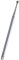uxcell Am FM Radio Antena Reemplazo Universal Conector Telescópico 5 Secciones 355mm 13.99 Pulgadas Acero Inoxidable para Equipos Audio Video