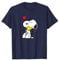 Peanuts Erdnüsse - Snoopy Lots Of Love T-Shirt, Unisex Erwachsene, Blau, S