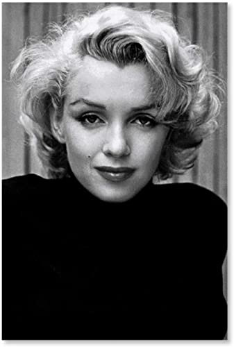 5D Diamant Painting Set FüR Erwachsene Und Kinder Marilyn Monroe Schauspieler 8 DIY Diamond Painting Kristall Strass Diamant Stickerei GemäLde 23.6x35.4(60x90cm) Kein Rahmen
