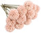 Aoleytech 12pcs Artificial Chrysanthemum Balls, Artificial Hydrangea Bouquet, Silk Fake Chrysanthemum Plants for Indoor, Outdoor, Garden, Flower Arrangement, Home Decor - (Light pink)