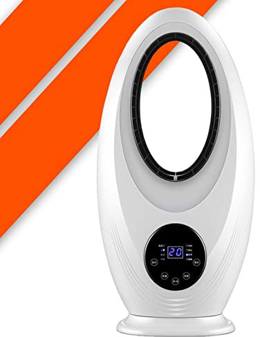 Bonplus BP | Ventilador de Pie Sin Aspas | Rotación 60º | Mando a Distancia | 3 Niveles de Velocidad | Temporizador 7.5H | Ventilador de Torre | con Luz de Noche | Hogar