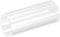 sourcing map Gitarre Slide 60mm PVC Slide Akustikgitarre Finger Slide Durchsichtig
