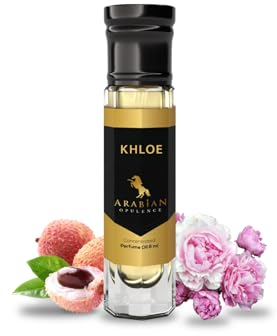 Arabian Opulence FR64 KHLOE Roll-on Parfümöl | Konzentriertes Parfüm Körperöl | Langanhaltendes Parfüm auf Ölbasis für Frauen | Reisegröße Alkoholfreies weiches Parfümöl Flasche (6ml)