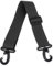 PATIKIL 1 Stück Skischuhe Tragegurt, 3.8cm x 80cm Skirucksack Tragehilfe rutschfeste Verstellbarer Skischuhe Board Tragen Ski-Zubehör Riemen für Ski und Stöcke, Schwarz