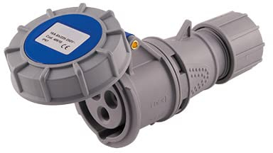 Industrielle Steckdose CEE 3-polig, 16A 6H 220-250V 2P+T IP67