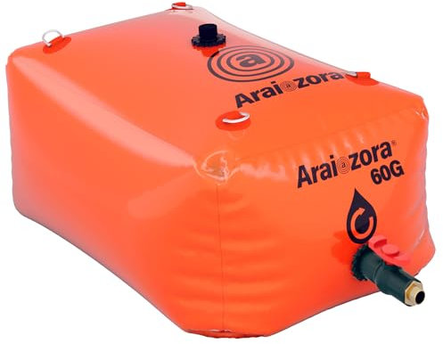 Araiozora Réservoir de poche à eau pliable, 240 litres