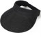 soul young Chapeau Femme Soleil Casquettes Visière de Paille Bord Large Anti UV d'été Plage Pliable Bonnets UPF 50(Noir,Taille Unique)