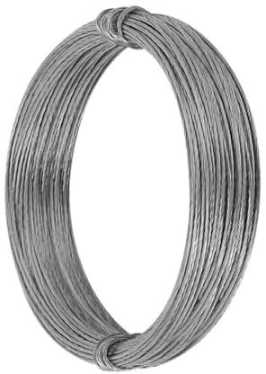 Heavy Duty Metal Hanging Wire - 98.4 Feet (30m) for Photo Frame, Mirror, Artwork, Clock