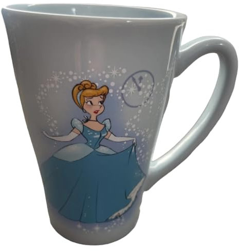 Eeyore D1SNEY Tall Artist Cinderella Blue Latte Mug