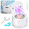 Ultrasonic Denture Cleaner Aligner Whitening Trays Mouthguard Toothbrush Head