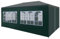 CLALER Pavillon 3x6 m Wasserdicht Stabil Winterfest, UV-Schutz Faltbar Camping Garten Faltpavillon Partyzelt, Grün