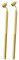 2Pcs Penna per Vernice a Linea Sottile Inclinata, Penna Applicatore di Vernice, Penna per Ritocco Vernice Carrozzeria per Pittura a Linea Fine, Penna da Scrittura Fluida per Vernice, 0,5 mm+0,7 mm