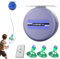 Renywosi Badminton-Trainingsgerät,Badminton-Trainingsgerät - Indoor-Badminton-Trainingshilfe | Einstellbarer Badminton-Einzelspieler-Rebound-Trainer, Badminton-Solo-Trainingsgerät für zu Hause