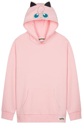 Pokemon Hoodie for Boys Teens, Hooded Sweatshirt, Pikachu Eevee Pullover Casual Sports, Long Sleeve Jumper, Anime Gifts for Boys