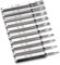 Torx Bit Set, 10 Stück 4mm Torx Schraubendreher Stern Bit T1 - T10 Präzisionskopf Sicherheits-Bits Sechskantschaft Tamper Resistant Bitsatz Für Einfache Befestigung Elektronische Reparatur
