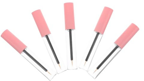 Ipetboom 5stücke Leere Wimpernflüssigkeitstube Diy-eyelinertube Klare Eyeliner-flaschen Kosmetiktuben Wimpernverlängerungsflüssigkeitshalter Eyeliner-behälter