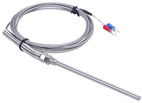 Asyduey K-Typ 0-800 Grad Celsius Thermoelementfuehler Sensor 2m 6.5ft