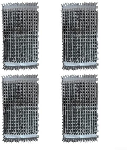 6101641-R2 Spazzola a rullo di ricambio per robot pulitori Dolphin, grigio (4 pezzi)