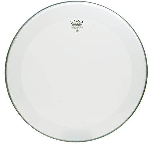 Remo Powerstroke 3 Smooth White No Stripe Bass Drum Head, 22