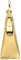 Jobo Damen Anhänger Flosse Taucherflosse 333 Gold Gelbgold matt Goldanhänger Tauchen