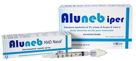 Sakura Aluneb Iper Kit Ipertonico 20 flaconcini + MAD Nasal