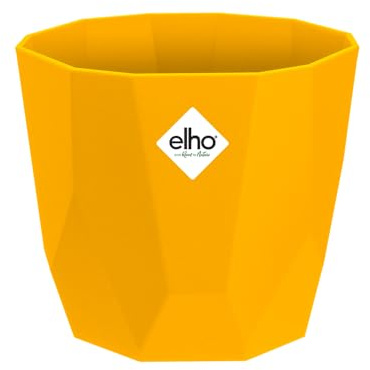 Elho B.for Rock 14 - Blumentopf - Ocher - Drinnen Ocker 14 CM