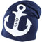 Sonia Originelli City-Beanie St.Peter Ording Anker Mütze Farbe Marineblau