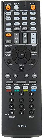 Tosuny Fernbedienungsersatz RC-865M für AV-Receiver TX-NR525 TXNR525 HT-R391 TX-NR315 RC-866M TX-NR737
