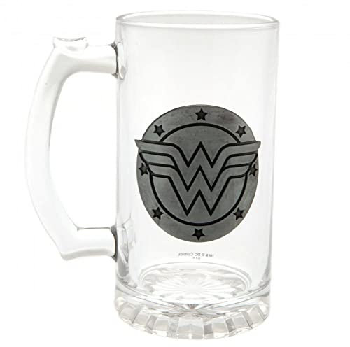 Wonder Woman Glass Tankard