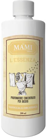 MAMI MILANO Weichspüler, Essenz, 200 ml, Vanille und Orchidee.