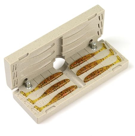 FatFish V20-6C Köderform, weicher Kunststoff, Spritzgussform für Do-It Angelköder, 5,1 cm