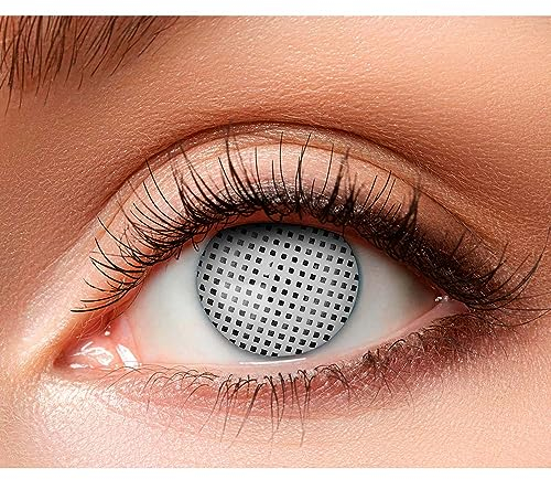 Boland - Farbige Motiv Kontaktlinsen, 2 Stück, Wochenlinsen ohne Sehstärke, Alltag, Karneval, Mottoparty