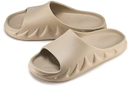 ESTRO Claquette Femme Été Claquettes - Claquette Homme Claquette Plastique Femme Claquette Piscine Femme Sandale Piscine Homme F97 (43, Cappuccino 3)