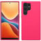 kwmobile Cover per Samsung Galaxy S23 Ultra Custodia - Back Case per Caricatore Wireless - Antiurto e Flessibile in Silicone TPU - rosa shocking