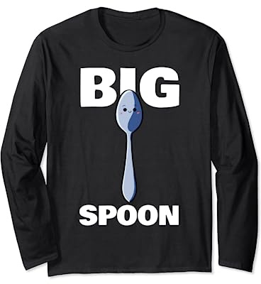 Big Spoon Little Spoon Matching Wedding Anniversary Family Long Sleeve T-Shirt