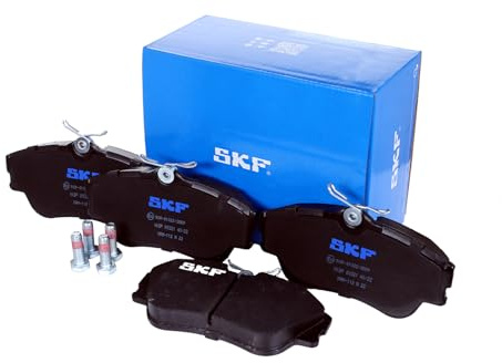 SKF Scheibenbremse Bremsbelag VKBP 80321-4er Set - Position Vorderachse Höhe 78 mm Länge 171 mm Breite 131 mm Dicke 18,3 mm - OE Qualität