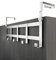 Menz Perchero puerta percha entrada de acero inoxidable para colgar, percheros puerta que ahorran espacio - robusto colgador entrada universal Türhakenleiste Edelstahl_36mm