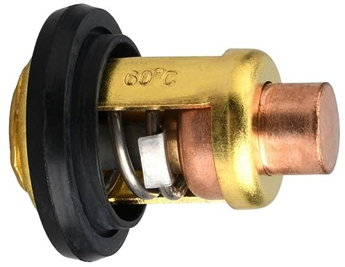 XARONF Parti del Motore Termostato 66M-12411-00 for Yamaha 4 Tempi F 40 50 60 80 100 HP Motore Fuoribordo 66M-12411-01 66M-12411
