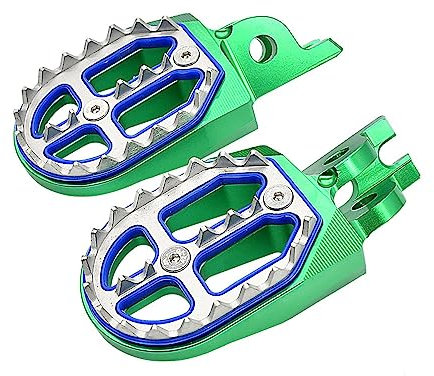 Cale Pied Moto Pour Kawasaki KX250F KX450F 250F 450F KX 65 80 85 100 125 250 450 500 KLX110 KLX450R 2000-2022 CNC Moto Repose-pieds Repose Pied Moto