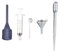 Zénitude Glassworks Kit de recambio de botella de perfume - Jeringa, pipeta, embudo y otros kit de 5 piezas