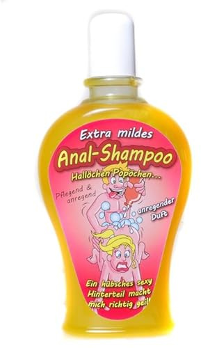 * Anal-Shampoo & Duschgel * als Scherzartikel und witzige Geschenkidee für Geburtstag und Party | Schampoo Partygeschenk (Anal-Shampoo, 350ml)