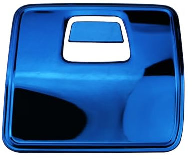 Auto Zubehör Innenraum Für Ford Für Focus 2019 Elstahl Innen GloveBox Griff Abckung Aufkleber Auto Handschuh Box Türgriff Abckung Trim Interieurleisten (Farbe : Blue)