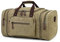 Sechunk Duffle Bag Canvas Leder Große Outdoor Schultertasche, gelb, Einfach und einfach