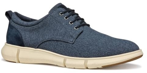 Geox U ADACTER F A, Oxford Hombre, Navy, 44 EU