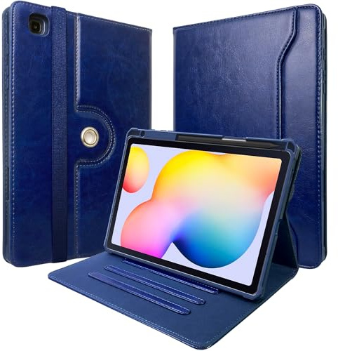 DONGZHU Custodia per Samsung Galaxy Tab S6 Lite 2024/2022/2020 10.4 pollici, compatibile con SM-P620/P625/P613/P619/P610/P615/P617, con supporto per penna S, guscio rigido in poliuretano, resistente