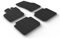 Gledring Satz Gummimatten kompatibel mit Skoda Kodiaq II (PS7) 2024- (T Profil 4-teilig + Montage-clips)